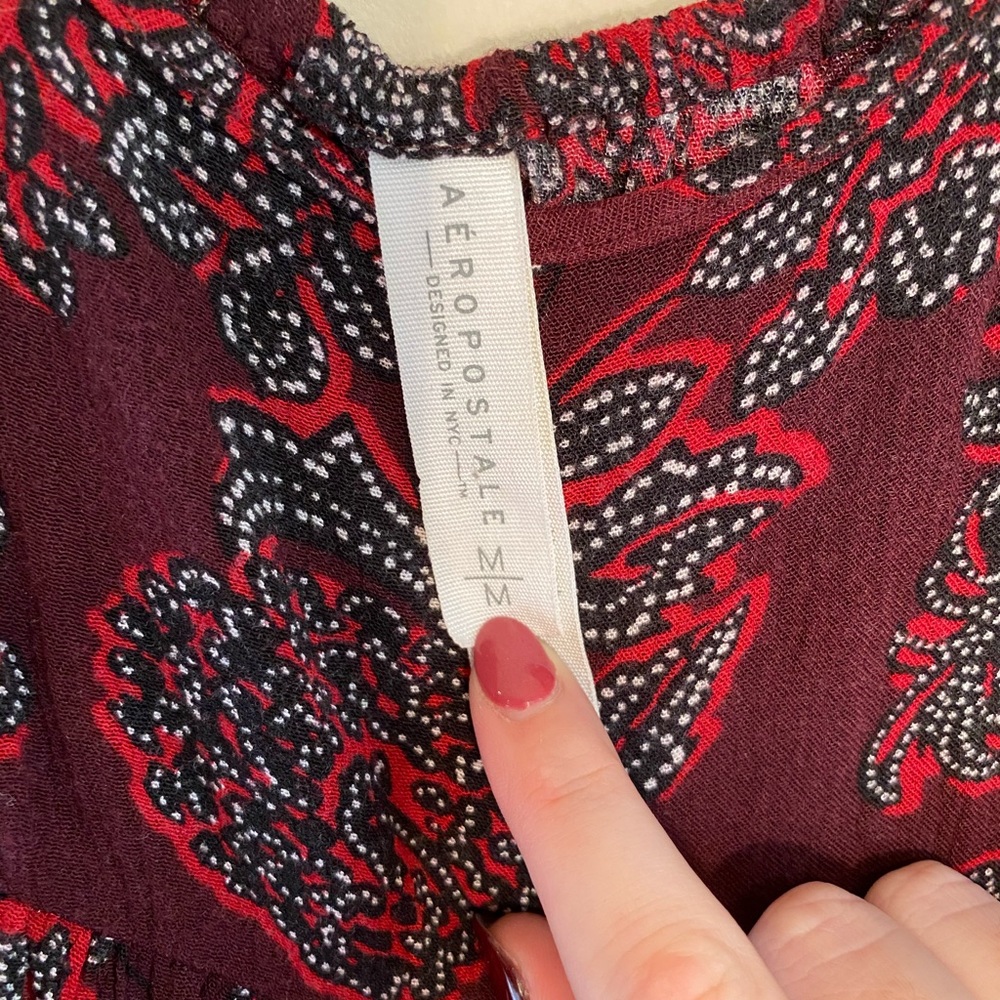 Aeropostale Pattern Tank Top - Picture 3 of 4